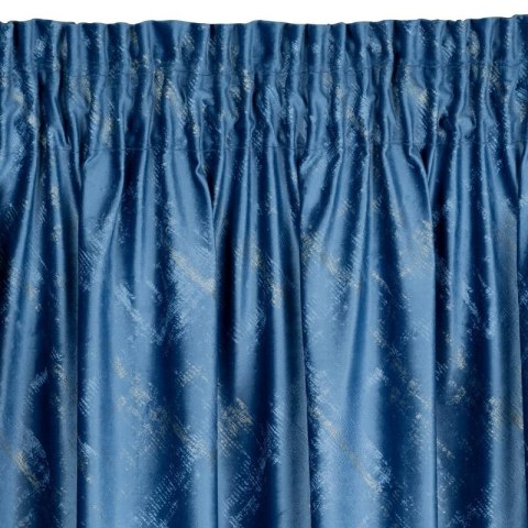 ZASŁONA GOTOWA ADRIA NA TAŚMIE 140 X 270 CM NIEBIESKI ZASŁONA GOTOWA ADRIA NA TAŚMIE 140 X 270 CM NIEBIESKI