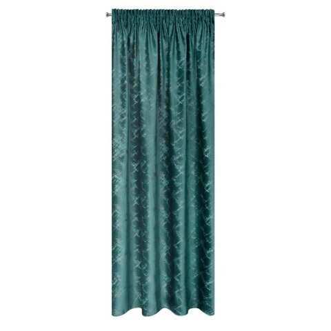 ZASŁONA GOTOWA ADRIA NA TAŚMIE 140 X 270 CM TURKUSOWY ZASŁONA GOTOWA ADRIA NA TAŚMIE 140 X 270 CM TURKUSOWY