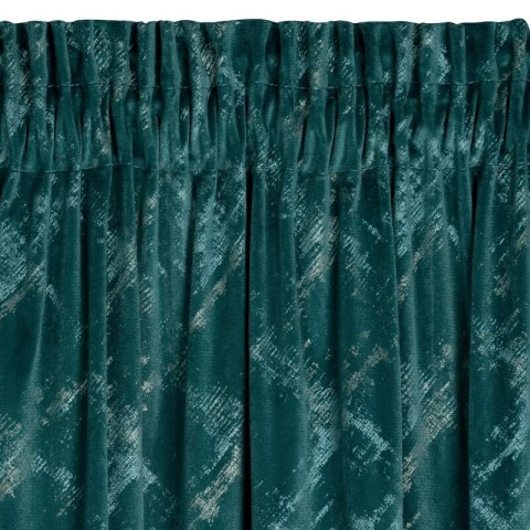 ZASŁONA GOTOWA ADRIA NA TAŚMIE 140 X 270 CM TURKUSOWY ZASŁONA GOTOWA ADRIA NA TAŚMIE 140 X 270 CM TURKUSOWY