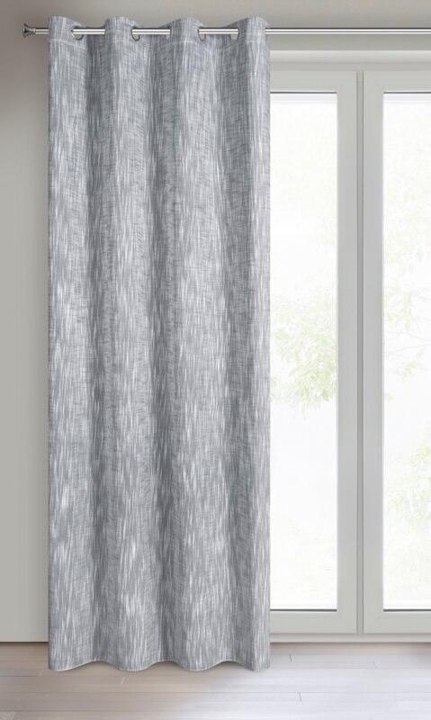 ZASŁONA GOTOWA ANIKA 140 X 250 CM STALOWY ZASŁONA GOTOWA ANIKA 140 X 250 CM STALOWY