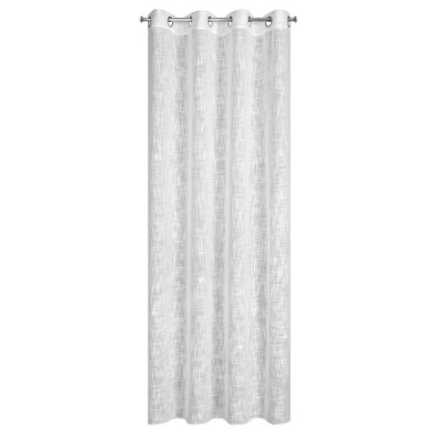 ZASŁONA GOTOWA LIREN 140 X 250 CM BIAŁY ZASŁONA GOTOWA LIREN 140 X 250 CM BIAŁY