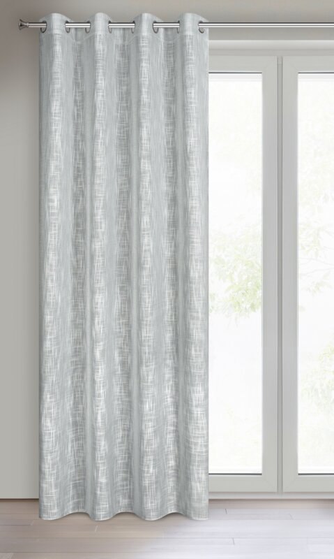 ZASŁONA GOTOWA LIREN 140 X 250 CM SZARY ZASŁONA GOTOWA LIREN 140 X 250 CM SZARY