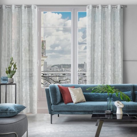 ZASŁONA GOTOWA LIREN 140 X 250 CM SZARY ZASŁONA GOTOWA LIREN 140 X 250 CM SZARY