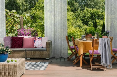 ZASŁONA GOTOWA LIREN 140 X 250 CM SZARY ZASŁONA GOTOWA LIREN 140 X 250 CM SZARY