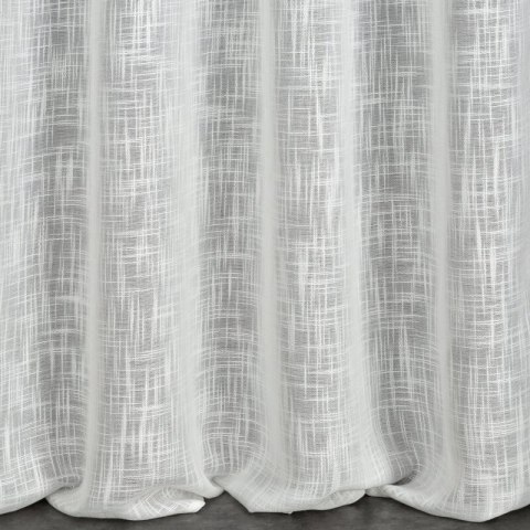 ZASŁONA GOTOWA LIREN NA TAŚMIE 140 X 270 CM BIAŁY ZASŁONA GOTOWA LIREN NA TAŚMIE 140 X 270 CM BIAŁY