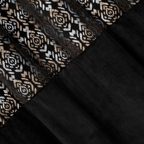 ZASŁONA GOTOWA LIZA 140 X 250 CM CZARNY ZASŁONA GOTOWA LIZA 140 X 250 CM CZARNY