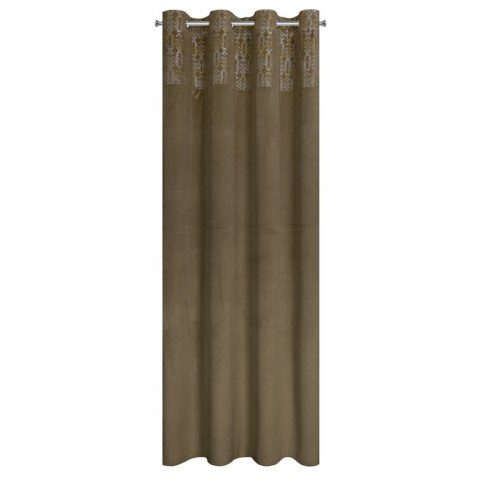 ZASŁONA GOTOWA LIZA 140 X 250 CM JASNOBRĄZOWY ZASŁONA GOTOWA LIZA 140 X 250 CM JASNOBRĄZOWY