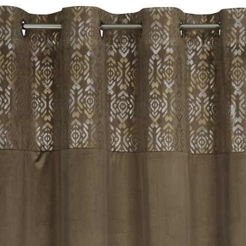 ZASŁONA GOTOWA LIZA 140 X 250 CM JASNOBRĄZOWY ZASŁONA GOTOWA LIZA 140 X 250 CM JASNOBRĄZOWY