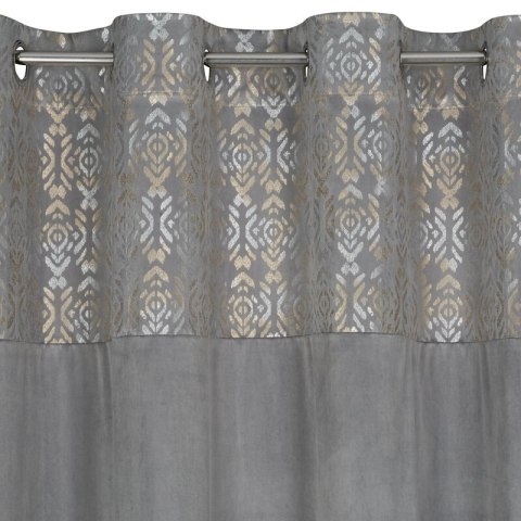 ZASŁONA GOTOWA LIZA 140 X 250 CM STALOWY ZASŁONA GOTOWA LIZA 140 X 250 CM STALOWY