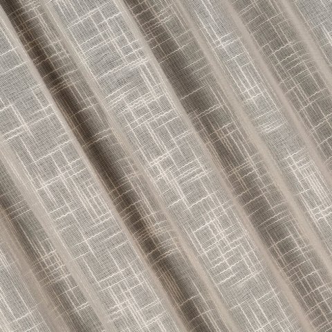 ZASŁONA GOTOWA RUBI NA TAŚMIE 140 X 270 CM BEŻOWY ZASŁONA GOTOWA RUBI NA TAŚMIE 140 X 270 CM BEŻOWY