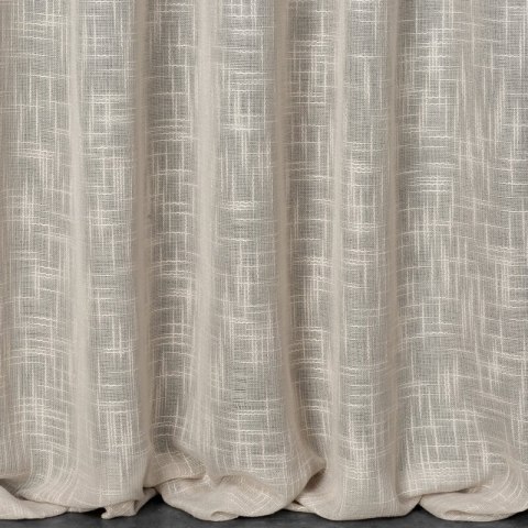 ZASŁONA GOTOWA RUBI NA TAŚMIE 140 X 270 CM BEŻOWY ZASŁONA GOTOWA RUBI NA TAŚMIE 140 X 270 CM BEŻOWY