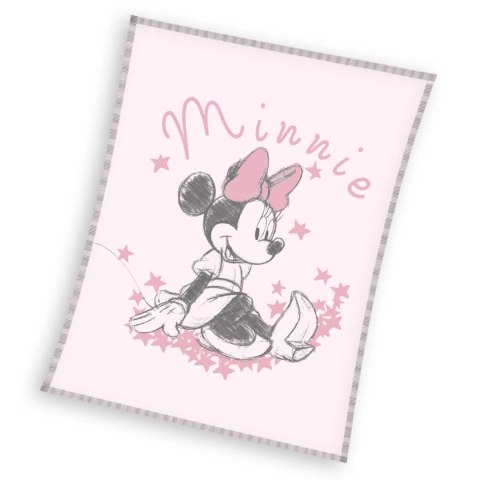 Koc flanelowy 70x100 Myszka Minnie (coral) Koc flanelowy 70x100 Myszka Minnie (coral)