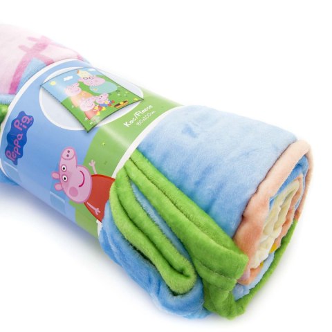 Koc polarowy 150x200 Świnka Peppa (coral) Koc polarowy 150x200 Świnka Peppa (coral)