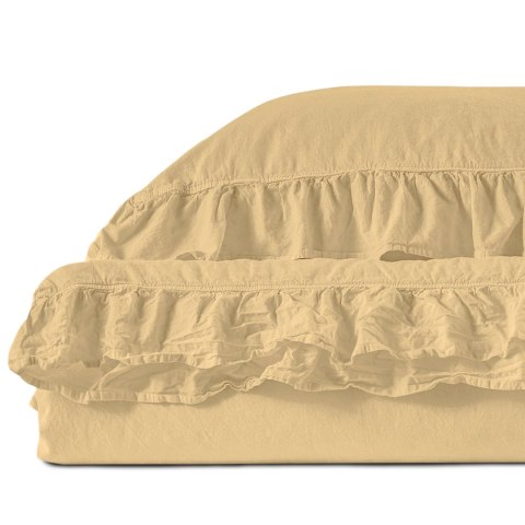 Pościel bawełniana SOYBEAN/160x200(P) STONEWASHED Pościel bawełniana SOYBEAN/160x200(P) STONEWASHED