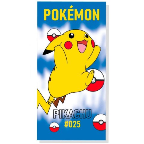 Ręcznik bawełniany 70x140 Pokemon niebieski Ręcznik bawełniany 70x140 Pokemon niebieski