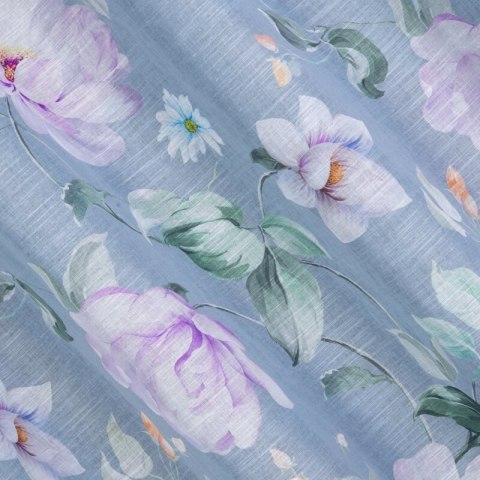 ZASŁONA GOTOWA FLORA 140 X 250 CM POPIELATY ZASŁONA GOTOWA FLORA 140 X 250 CM POPIELATY
