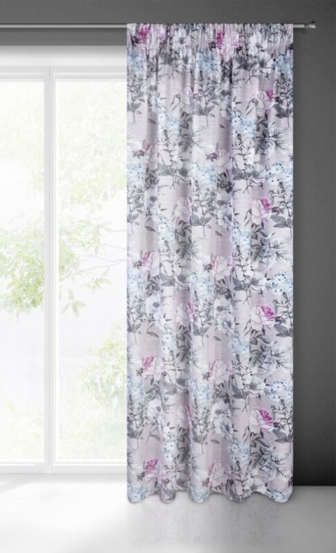 ZASŁONA GOTOWA HONEY NA TAŚMIE 140 X 270 CM RÓŻOWY ZASŁONA GOTOWA HONEY NA TAŚMIE 140 X 270 CM RÓŻOWY