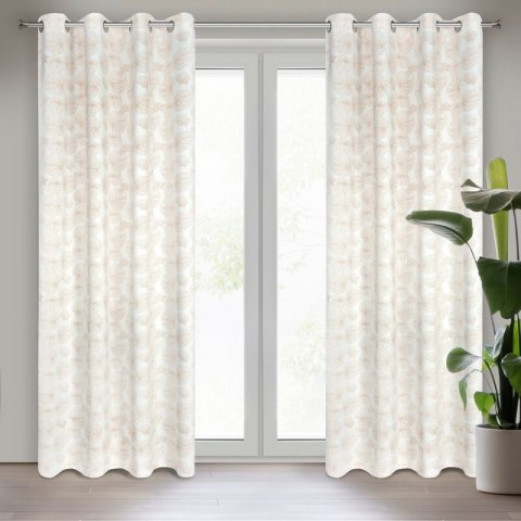 ZASŁONA GOTOWA MARIGOLD 140 X 250 CM BIAŁY ZASŁONA GOTOWA MARIGOLD 140 X 250 CM BIAŁY