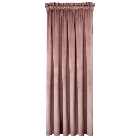 ZASŁONA GOTOWA MELANIE NA TAŚMIE 140 X 270 CM CIEMNORÓŻOWY ZASŁONA GOTOWA MELANIE NA TAŚMIE 140 X 270 CM CIEMNORÓŻOWY