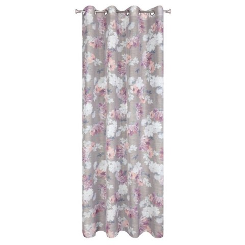ZASŁONA GOTOWA SHERRY 140 X 250 CM SREBRNY ZASŁONA GOTOWA SHERRY 140 X 250 CM SREBRNY