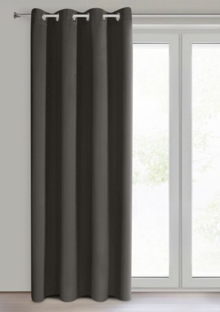 ZASŁONA GOTOWA D91 PARISA 135 X 250 CM GRAFITOWY