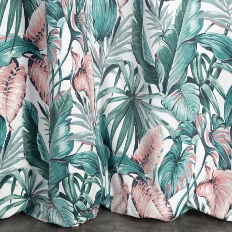 ZASŁONA GOTOWA MADERA 140 X 250 CM ZIELONY ZASŁONA GOTOWA MADERA 140 X 250 CM ZIELONY