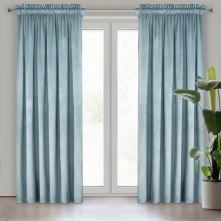 ZASŁONA GOTOWA MELANIE NA TAŚMIE 140 X 270 CM MORSKI