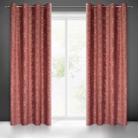 ZASŁONA GOTOWA OCTAVIA 140 X 250 CM CIEMNORÓŻOWY ZASŁONA GOTOWA OCTAVIA 140 X 250 CM CIEMNORÓŻOWY