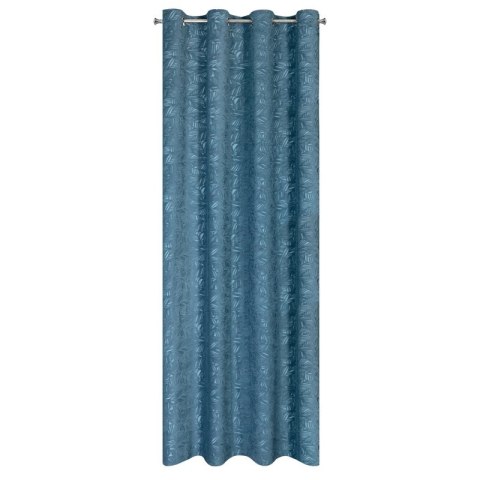 ZASŁONA GOTOWA OCTAVIA 140 X 250 CM NIEBIESKI ZASŁONA GOTOWA OCTAVIA 140 X 250 CM NIEBIESKI