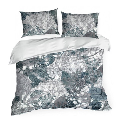KOMPLET POŚCIELI CR 220 X 200 CM STALOWY KOMPLET POŚCIELI CR 220 X 200 CM STALOWY