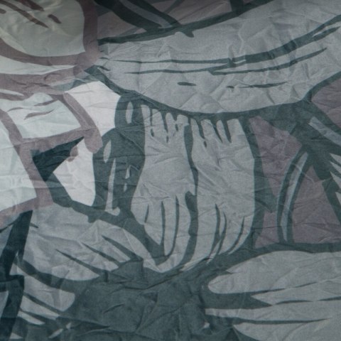 KOMPLET POŚCIELI CR 220 X 200 CM STALOWY KOMPLET POŚCIELI CR 220 X 200 CM STALOWY