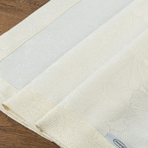 OBRUS LILIAN 145 X 350 CM KREMOWY OBRUS LILIAN 145 X 350 CM KREMOWY