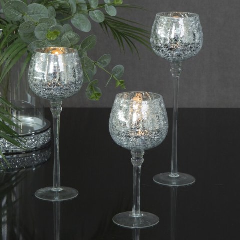 SZKLANY ŚWIECZNIK DEKORACYJNY VERRE2 FI 9 X 20 CM BIAŁY SZKLANY ŚWIECZNIK DEKORACYJNY VERRE2 FI 9 X 20 CM BIAŁY
