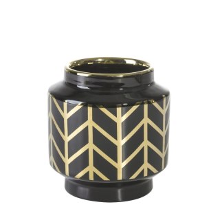 WAZON DEKORACYJNY EMERA1 (03) FI 12 X 13 CM CZARNY
