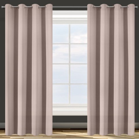 ZASŁONA GOTOWA D91 PARISA 135 X 250 CM PUDROWY RÓŻ ZASŁONA GOTOWA D91 PARISA 135 X 250 CM PUDROWY RÓŻ