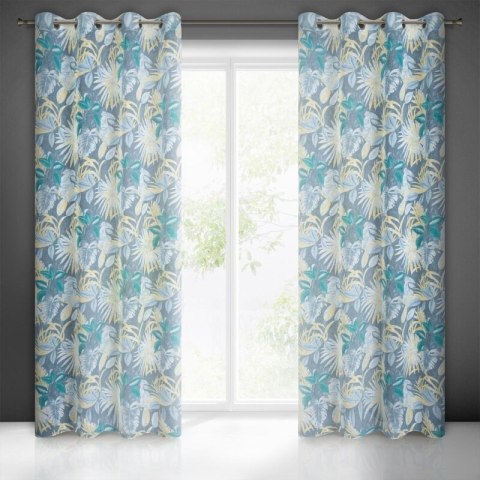 ZASŁONA GOTOWA LENA 140 X 250 CM TURKUSOWY ZASŁONA GOTOWA LENA 140 X 250 CM TURKUSOWY
