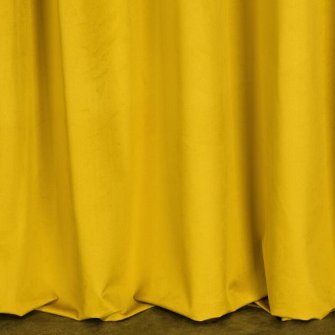 ZASŁONA GOTOWA MADLEN NA TAŚMIE 140 X 300 CM MUSZTARDOWY ZASŁONA GOTOWA MADLEN NA TAŚMIE 140 X 300 CM MUSZTARDOWY