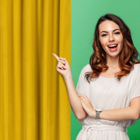 ZASŁONA GOTOWA MADLEN NA TAŚMIE 140 X 300 CM MUSZTARDOWY ZASŁONA GOTOWA MADLEN NA TAŚMIE 140 X 300 CM MUSZTARDOWY