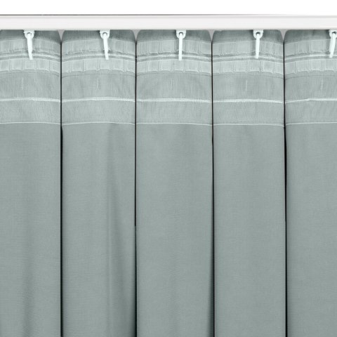 ZASŁONA GOTOWA MADLEN NA TAŚMIE 140 X 300 CM SZARY ZASŁONA GOTOWA MADLEN NA TAŚMIE 140 X 300 CM SZARY