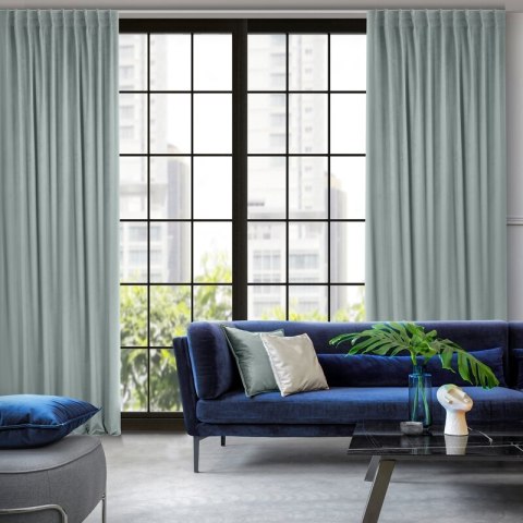 ZASŁONA GOTOWA MADLEN NA TAŚMIE 140 X 300 CM SZARY ZASŁONA GOTOWA MADLEN NA TAŚMIE 140 X 300 CM SZARY