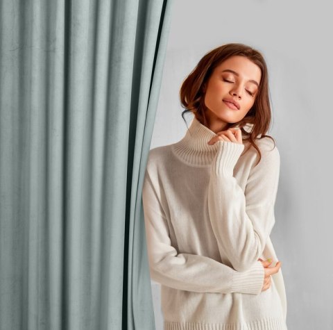 ZASŁONA GOTOWA MADLEN NA TAŚMIE 140 X 300 CM SZARY ZASŁONA GOTOWA MADLEN NA TAŚMIE 140 X 300 CM SZARY