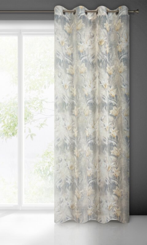 ZASŁONA GOTOWA OLA 140 X 250 CM POPIELATY ZASŁONA GOTOWA OLA 140 X 250 CM POPIELATY