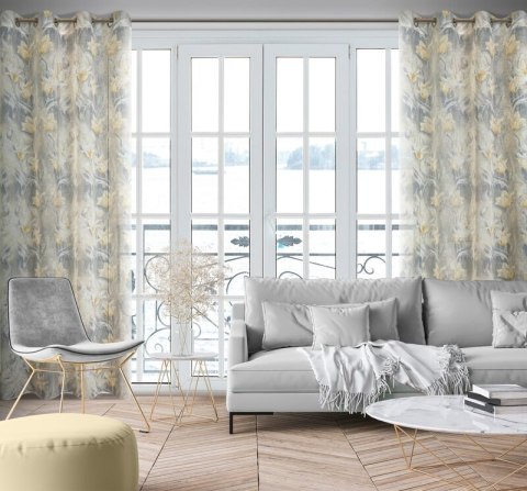 ZASŁONA GOTOWA OLA 140 X 250 CM POPIELATY ZASŁONA GOTOWA OLA 140 X 250 CM POPIELATY