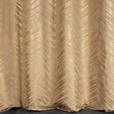 ZASŁONA GOTOWA SARA 140 X 250 CM CIEMNOBEŻOWY ZASŁONA GOTOWA SARA 140 X 250 CM CIEMNOBEŻOWY