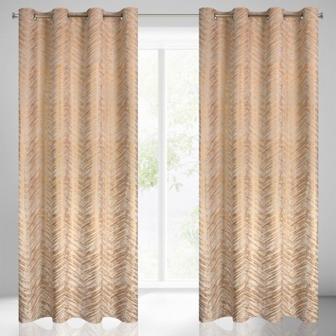 ZASŁONA GOTOWA SARA 140 X 250 CM KREMOWY ZASŁONA GOTOWA SARA 140 X 250 CM KREMOWY