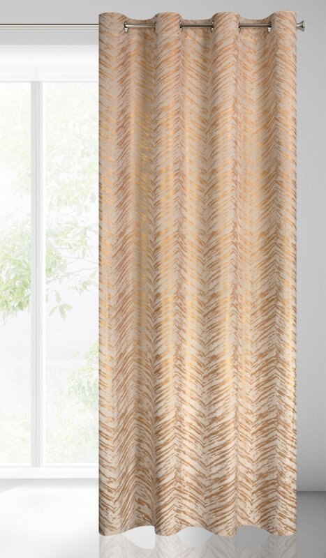 ZASŁONA GOTOWA SARA 140 X 250 CM KREMOWY ZASŁONA GOTOWA SARA 140 X 250 CM KREMOWY