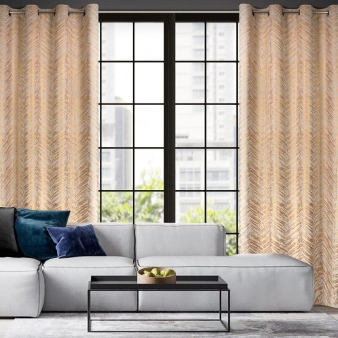 ZASŁONA GOTOWA SARA 140 X 250 CM KREMOWY ZASŁONA GOTOWA SARA 140 X 250 CM KREMOWY