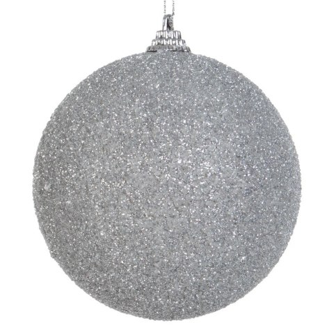 BOMBKA CHOINKOWA FI 10 CM SREBRNY BOMBKA CHOINKOWA FI 10 CM SREBRNY