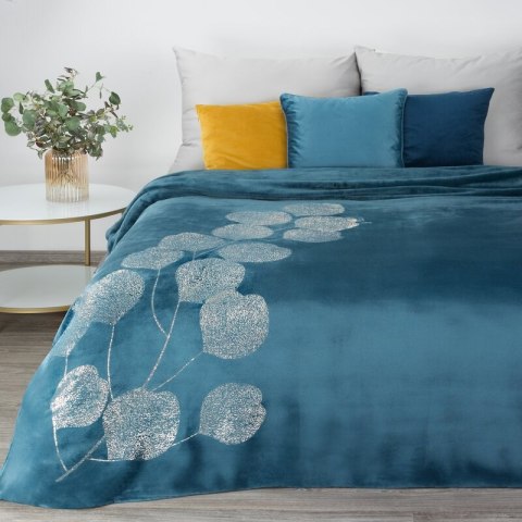 KOC GINKO2 150 X 200 CM NIEBIESKI KOC GINKO2 150 X 200 CM NIEBIESKI