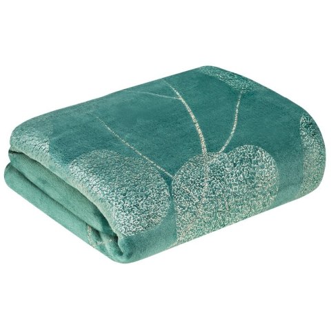 KOC GINKO2 150 X 200 CM TURKUSOWY KOC GINKO2 150 X 200 CM TURKUSOWY